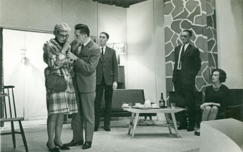 32 met v.l.n.r. Guus Reyne, Nico Luttik, Kees Meeuwsen, Jaap vd Werf, Annie Ke-May